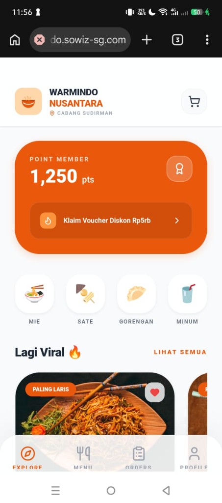 Aplikasi Warmindo Nusantara